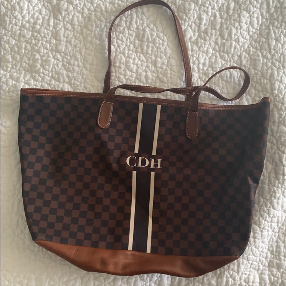 Barrington gifts monogrammed St. Anne tote